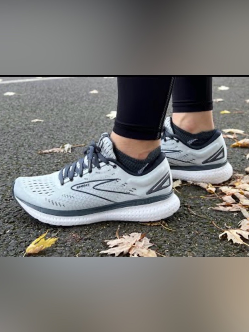 BROOKS GLYCERIN 19 women’s size 8 medium (B) Grey/Ombre/White - Picture 13 of 13